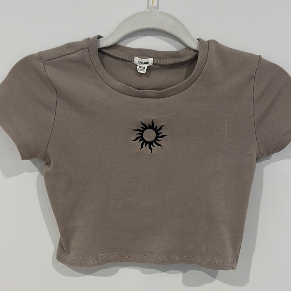 Garage Women's Brown Crop Top